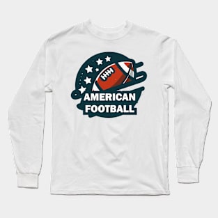 american football Long Sleeve T-Shirt